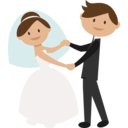 people,romantic,dancing,bride,groom,wedding couple